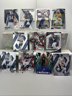 Caleb Williams Bears w/ Rookie cards of Loveland, Odunze, Burden, Kmet, Johnson